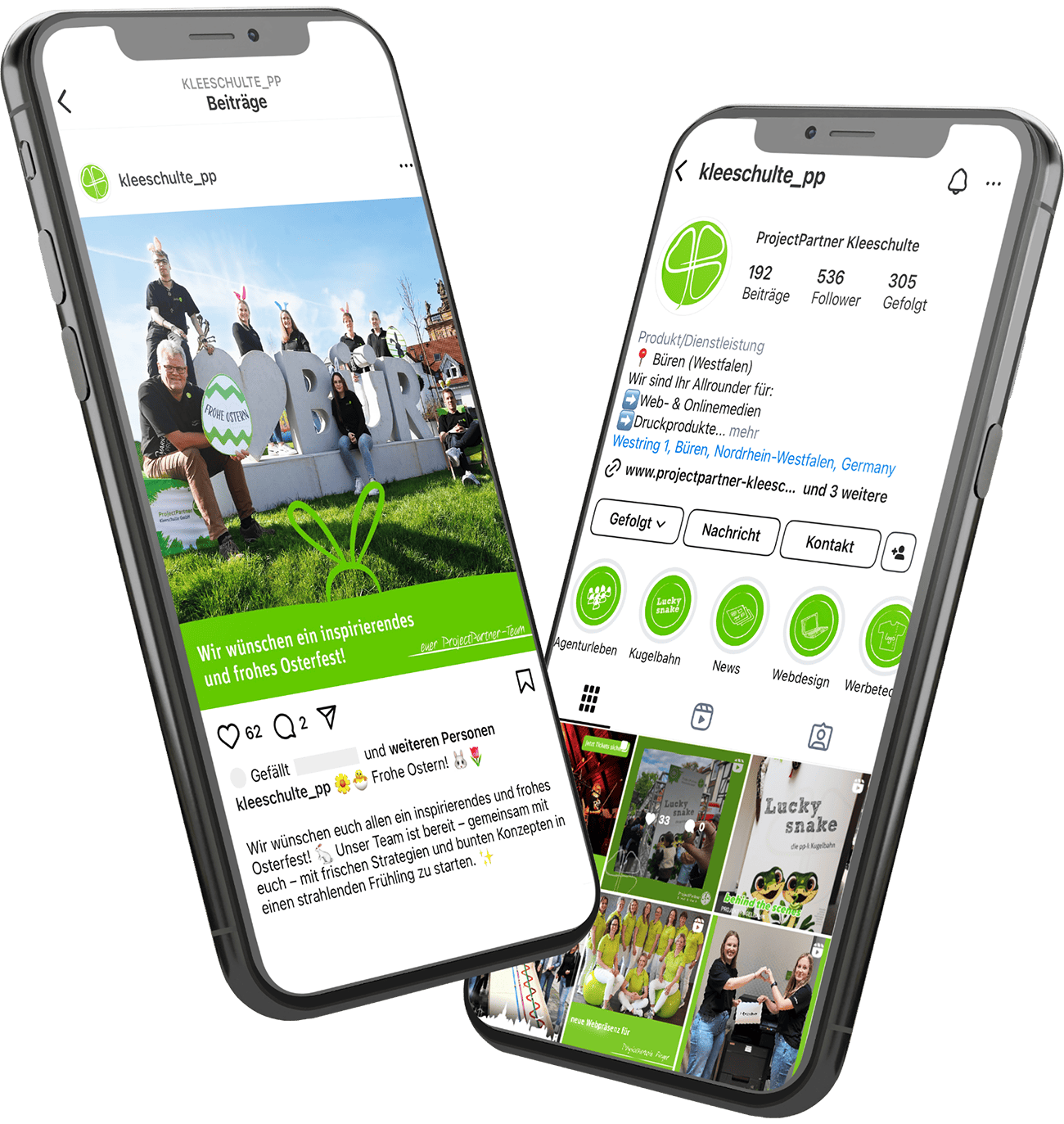 Social Media Agentur Showcase