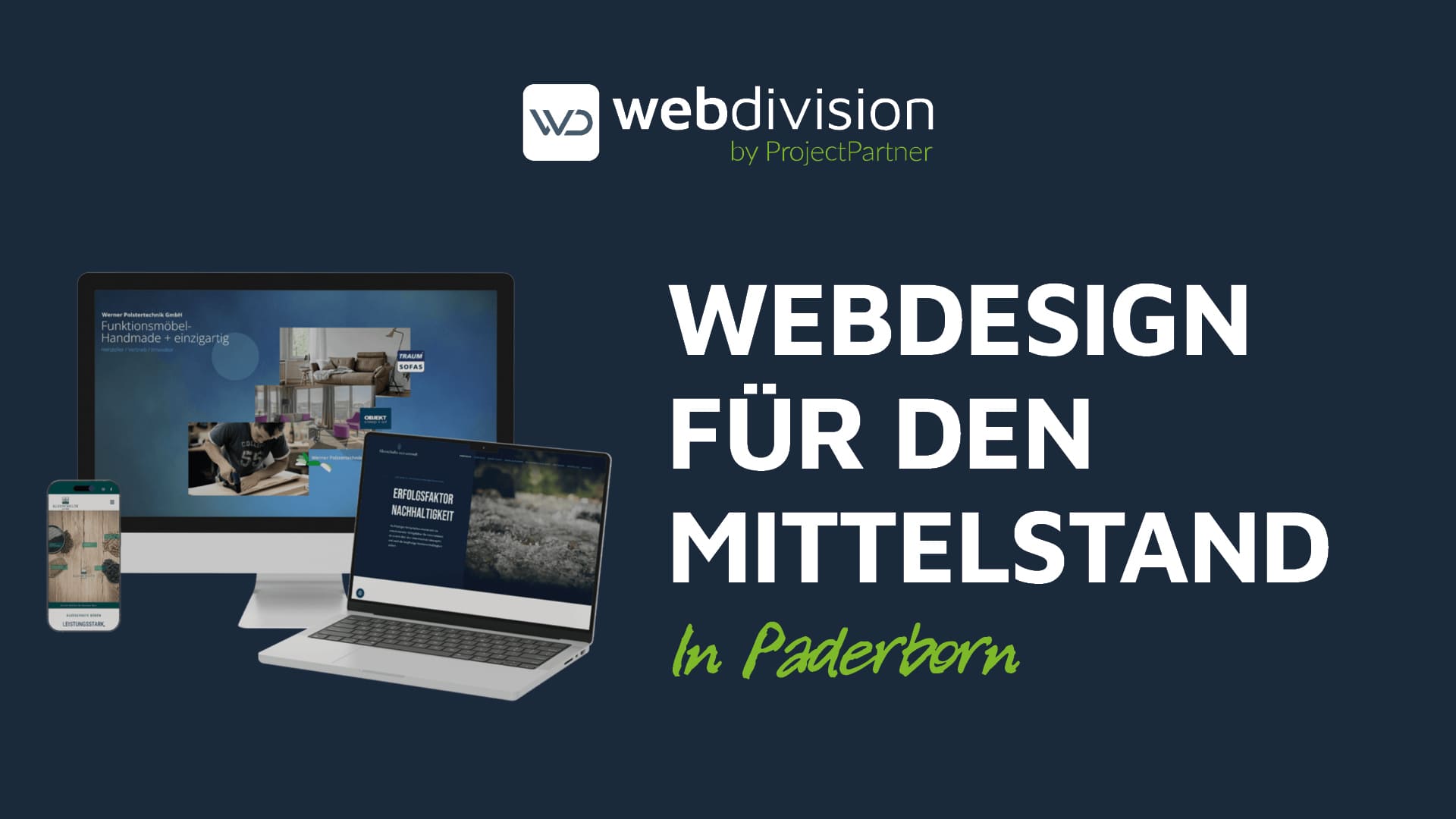 Beitragsbild: Webdesign für den Mittelstand in Paderborn